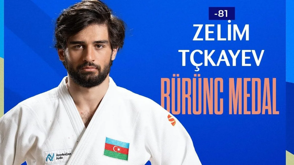 Dünya çempionatı: Azərbaycan cüdoçusu bürünc medal qazanıb