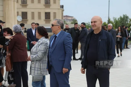 Xalq artisti Aftandil İsrafilov dəfn edilib - YENİLƏNİB-2