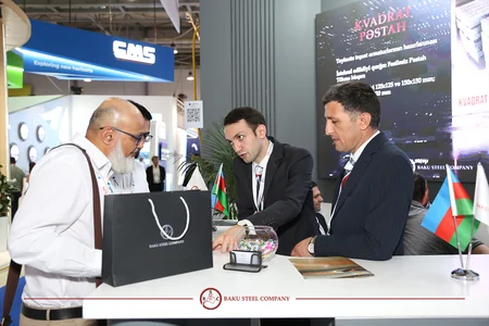 Baku Steel Company takes part at the 29th International Exhibition Caspian Oil and Gas