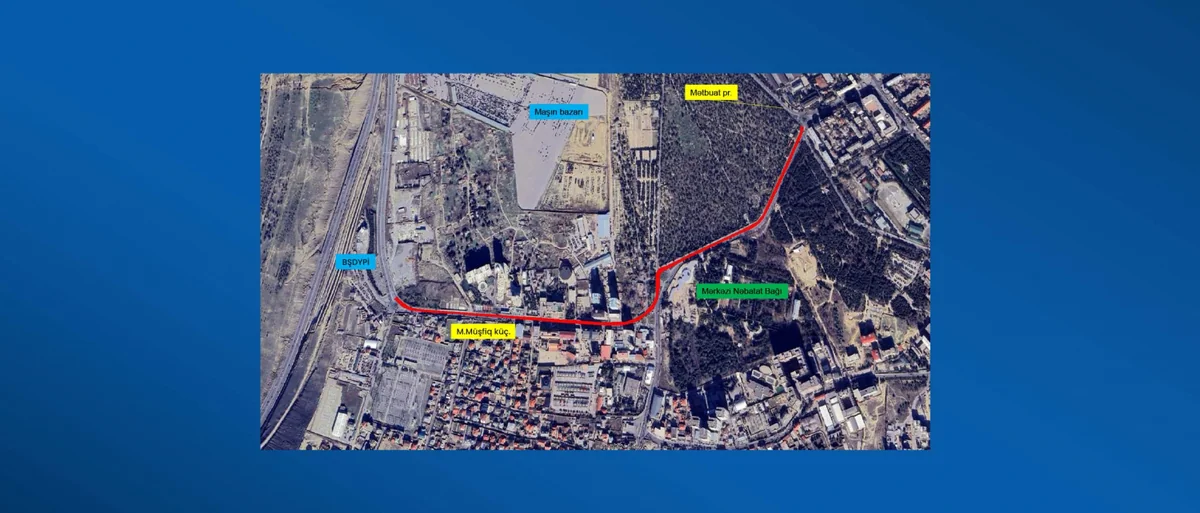 Mikayıl Müşfiq küçəsində hərəkət məhdudlaşdırılacaq