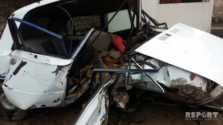 Astarada baş verən ağır qəzanın görüntüləri yayılıb - FOTO