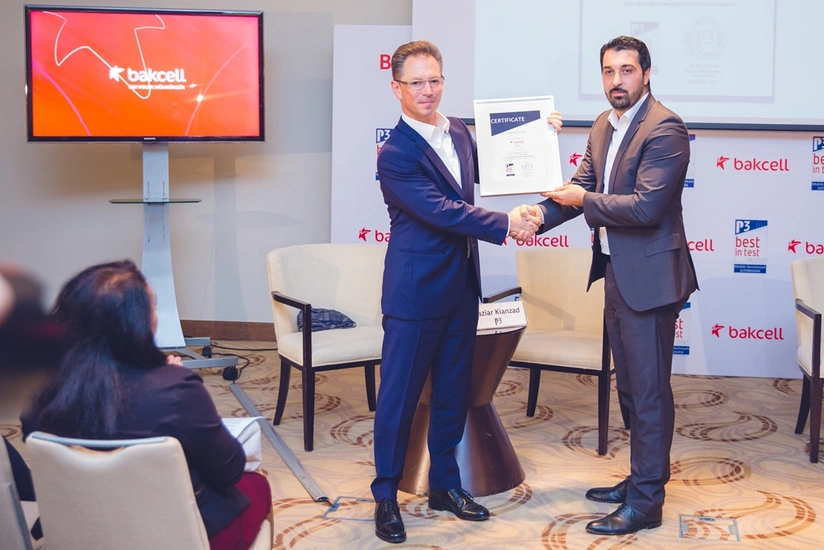 Bakcell recognized as the best in test mobile network in Azerbaijan