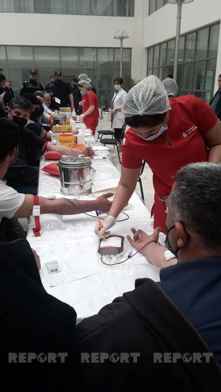 Cəlilabad rayonunda qanvermə aksiyası keçirilib