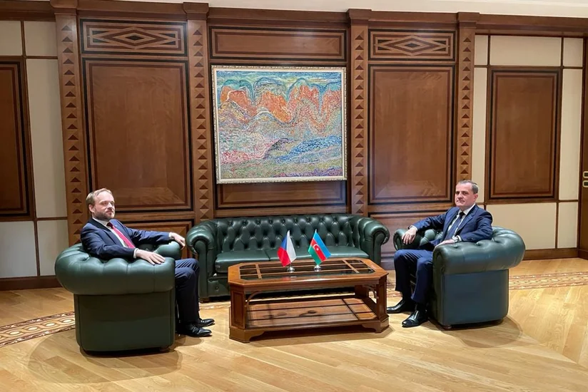 Baku hosts meeting of Azerbaijani, Czech FMs