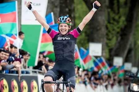 Азербайджанский велосипедист стал победителем второго этапа велотура Tour d’Azerbaidjan-2017
