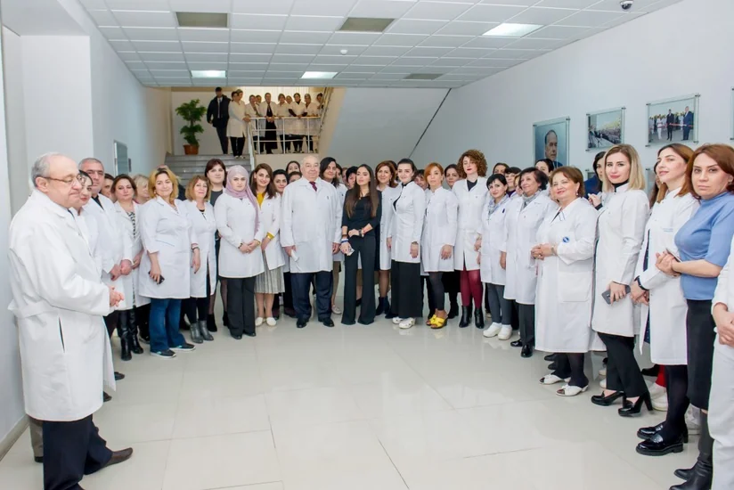 Leyla Əliyeva Elmi-Tədqiqat Hematologiya və Transfuziologiya İnstitutunda olub