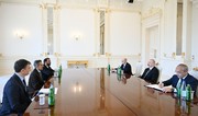 İlham Əliyev Səudiyyə Ərəbistanının “ACWA Power” şirkətinin təsisçisi və direktorlar şurasının sədrini qəbul edib - YENİLƏNİB