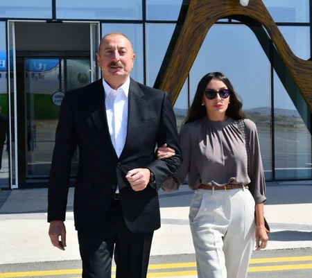 Azərbaycanda dövlət səfərində olan Özbəkistan Prezidenti Füzuli rayonuna gedib