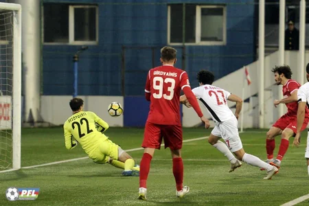 Keşlə doğma meydanda Qəbələyə məğlub olub - VİDEO