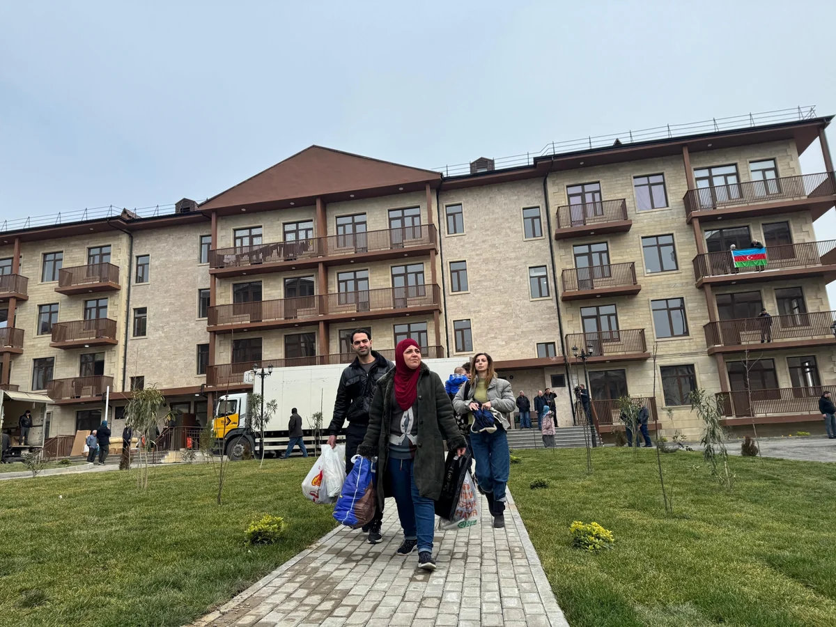 Another 32 families relocated to Azerbaijan's Jabrayil