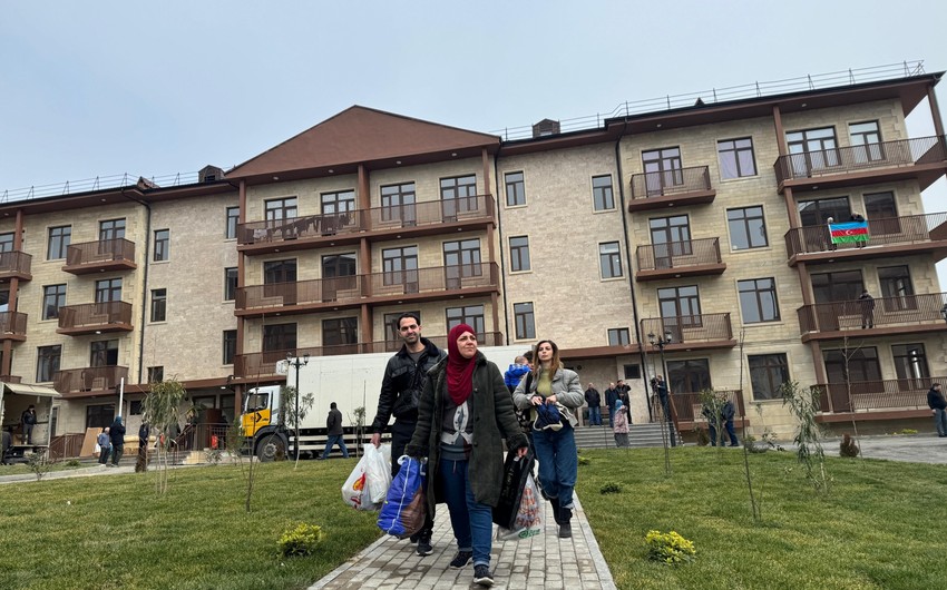 Another 32 families relocated to Azerbaijan's Jabrayil