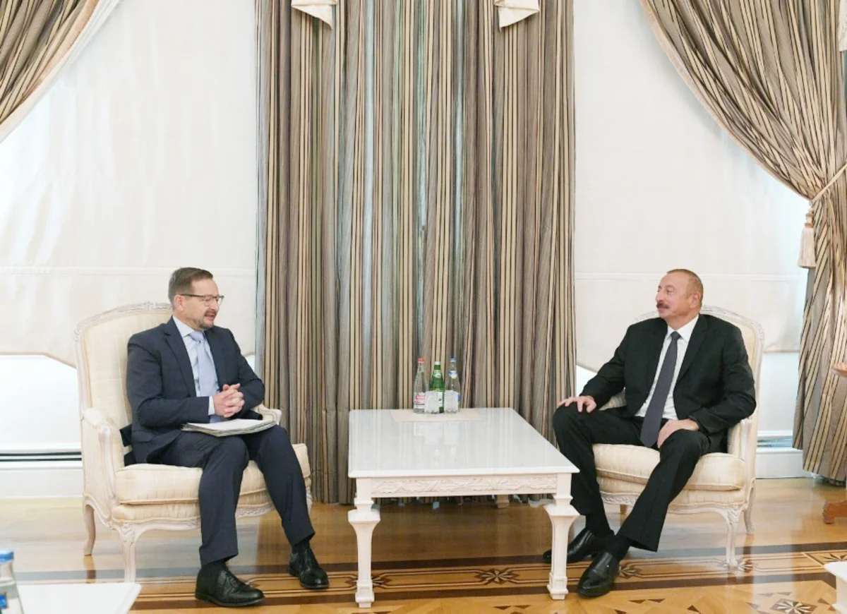 President Ilham Aliyev receives OSCE Secretary General