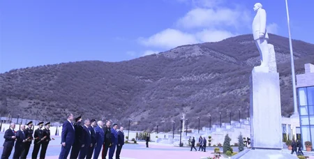 Şəkidə “Vətənin müdafiəsinə hazıram!” devizi altında kütləvi tədbir keçirilib - FOTO