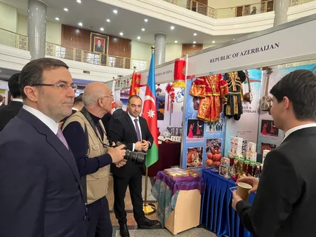 “Made in Azerbaijan” brendi məhsulları Türkmənistanda təqdim edilib