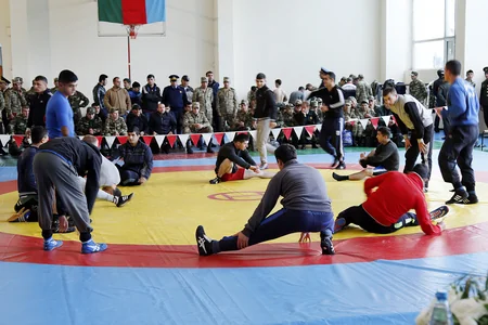 ​Milli qəhrəman Əliyar Əliyevin xatirəsinə həsr olunmuş güləş birinciliyinə start verilib - FOTO
