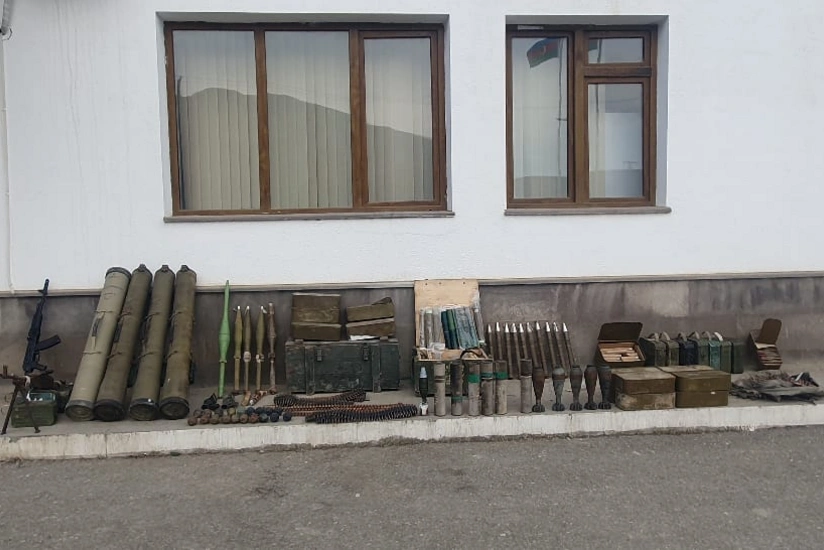 В Ходжавенде обнаружены боеприпасы