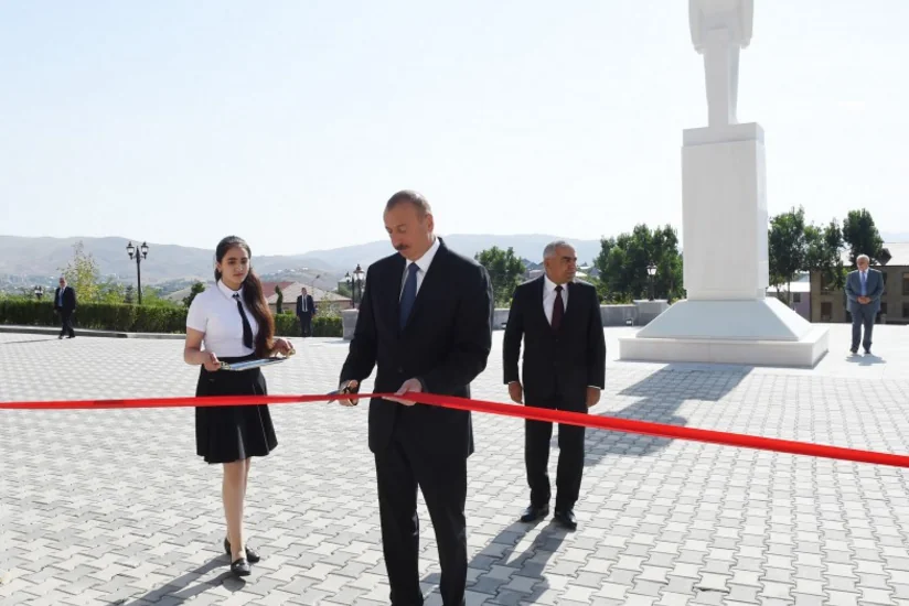 Gədəbəydə Heydər Əliyev Mərkəzinin açılışı olub