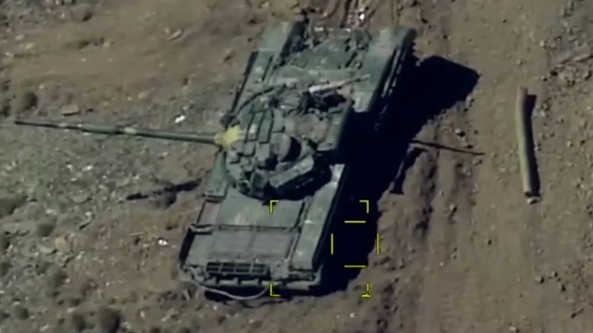 Düşmənin hərbi texnikaları belə məhv edildi