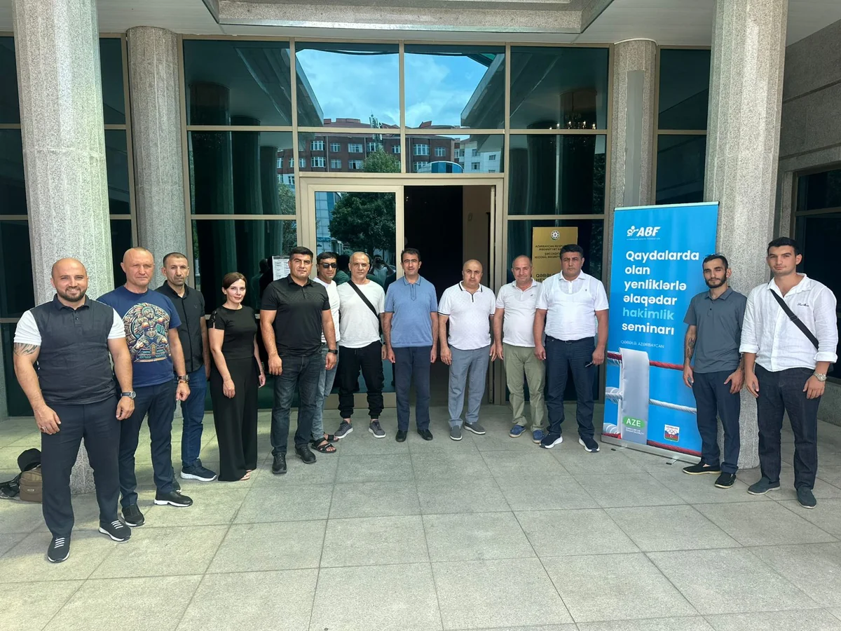 Qəbələdə boks hakimləri üçün seminar keçirilib