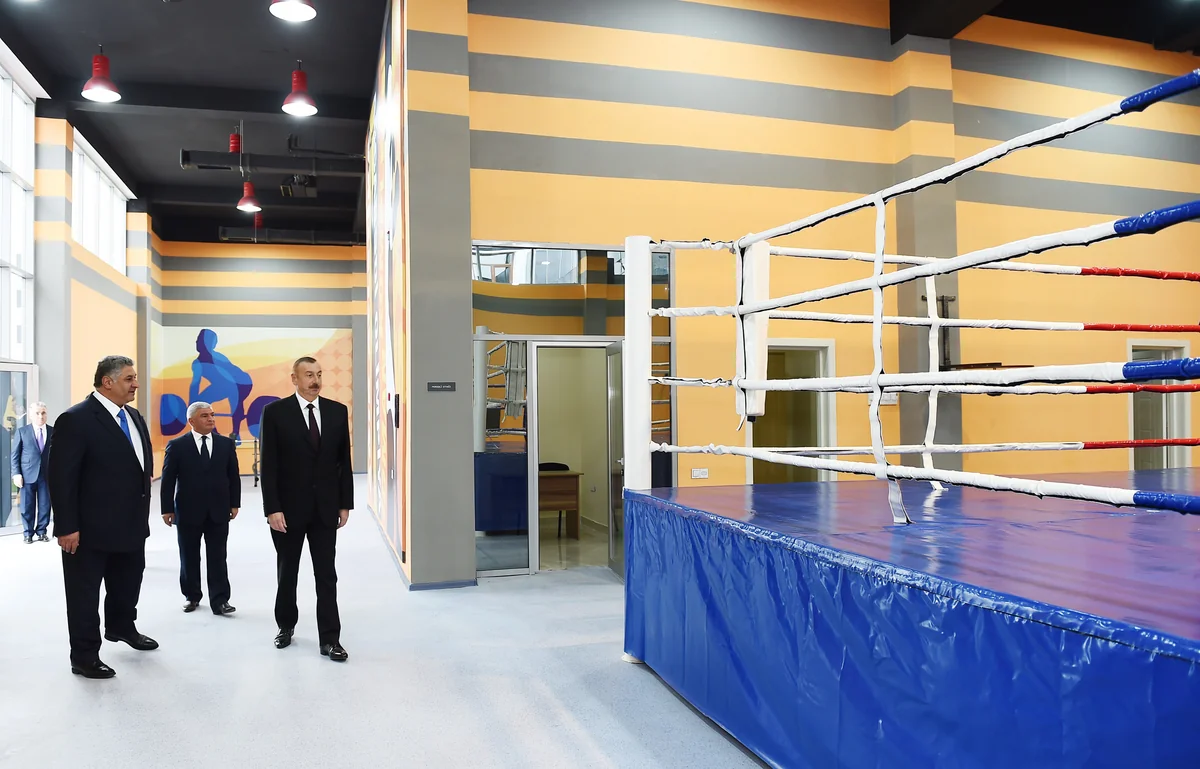 President Ilham Aliyev opens Aghjabadi Olympic Sports Complex