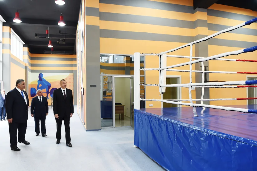 President Ilham Aliyev opens Aghjabadi Olympic Sports Complex