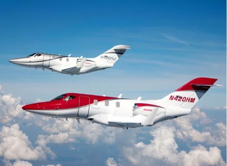 Honda produces airplane for businessmen