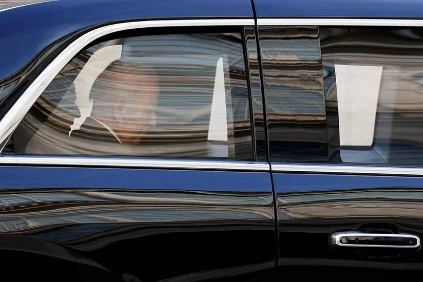 Romada Baydenin kortejinin avtomobili qəzaya uğrayıb