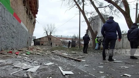 Kiyevə kütləvi raket zərbələri - FOTOREPORTAJ