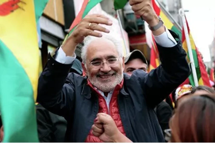 Boliviya müxalifətinin rəhbəri Janin Anyesi prezident səlahiyyətləri ilə əlaqədar təbrik edib