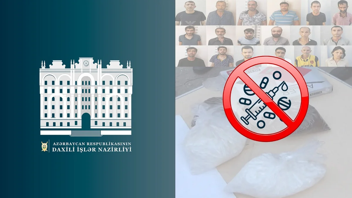 Sabunçuda narkotikə görə 43 nəfər saxlanılıb