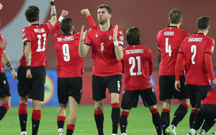 Gürcüstan millisinin futbolçuları “Şərəf” ordeni ilə təltif olunacaqlar