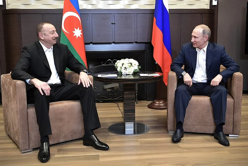 В Сочи состоялась встреча Владимира Путина с Президентом Азербайджана Ильхамом Алиевым