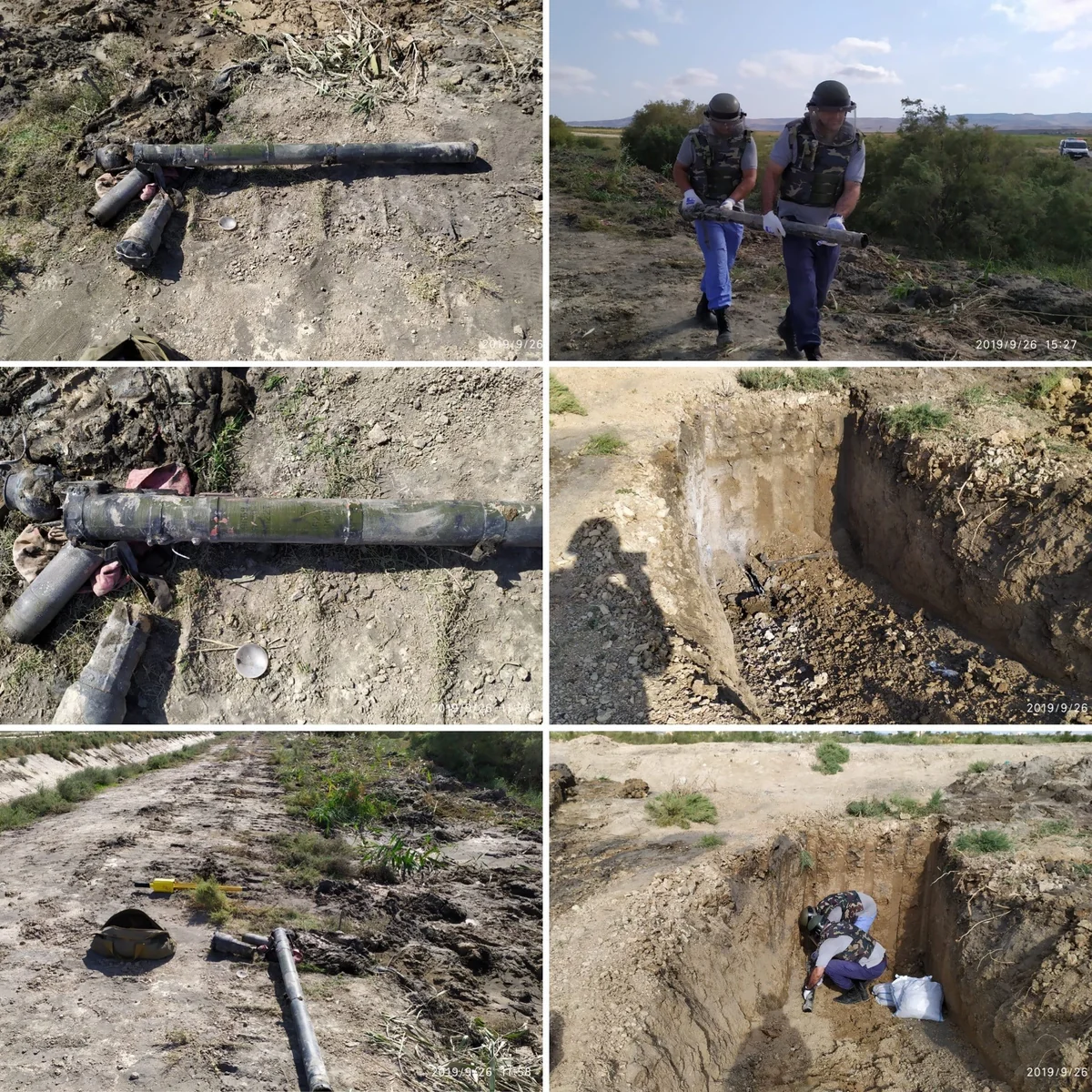 Xızıda raket tapılıb