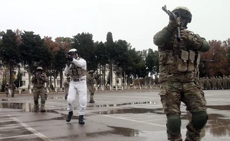 Toplanışa çağırılan ehtiyatdakı hərbçilər hərbi hissəyə qəbul olunublar