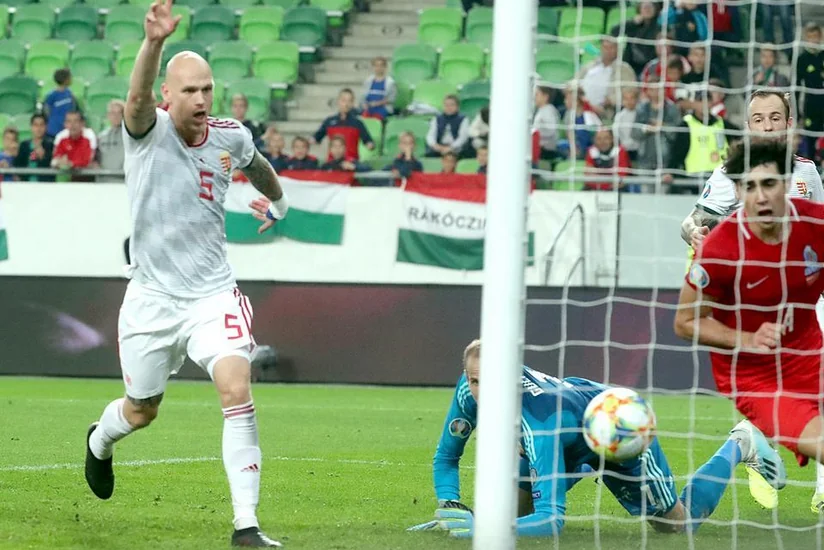 Macarıstanlı futbolçu: Azərbaycan yığmasının qolu hesaba alınmayanda ürəyimdən daş düşdü