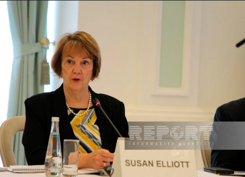 Suzan Elliott: “Azərbaycan və Ermənistan arasında sülh bütün region üçün çox vacibdir”