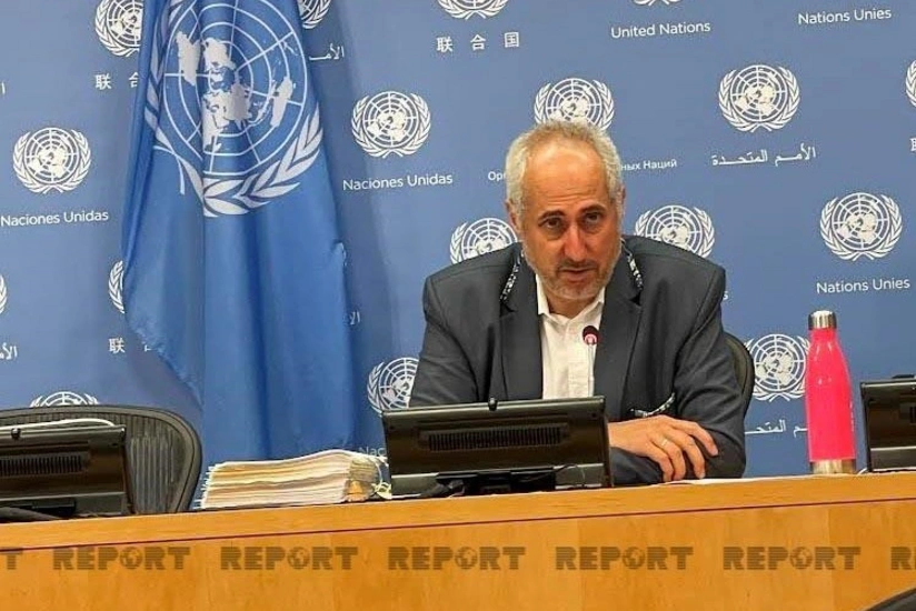UN Secretary-General spokesperson issues statement on Azerbaijan and Armenia