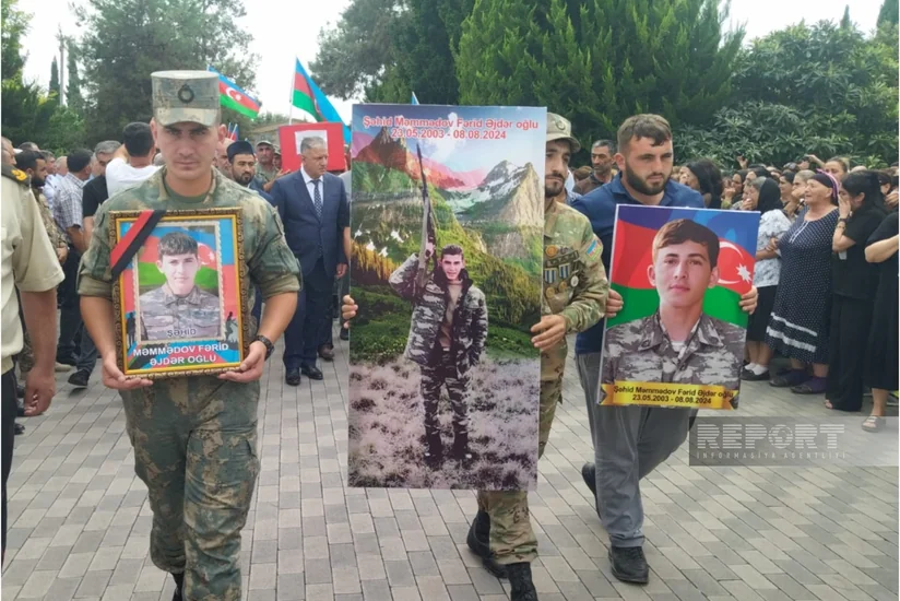 Laçında itkin düşərək həlak olan hərbçi Fərid Məmmədov Ağdamda dəfn edilib - YENİLƏNİB
