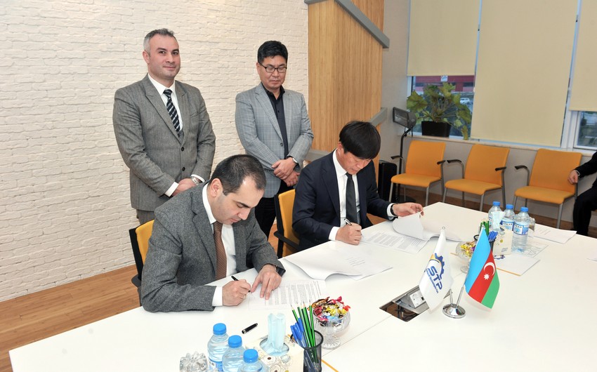 STP Cənubi Koreya şirkətləri ilə birgə əməkdaşlıq müqaviləsi imzalayıb