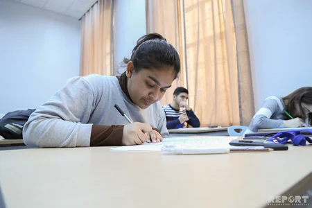 Media tour observes exam process in ASOIU and UFAZ - PHOTO REPORT
