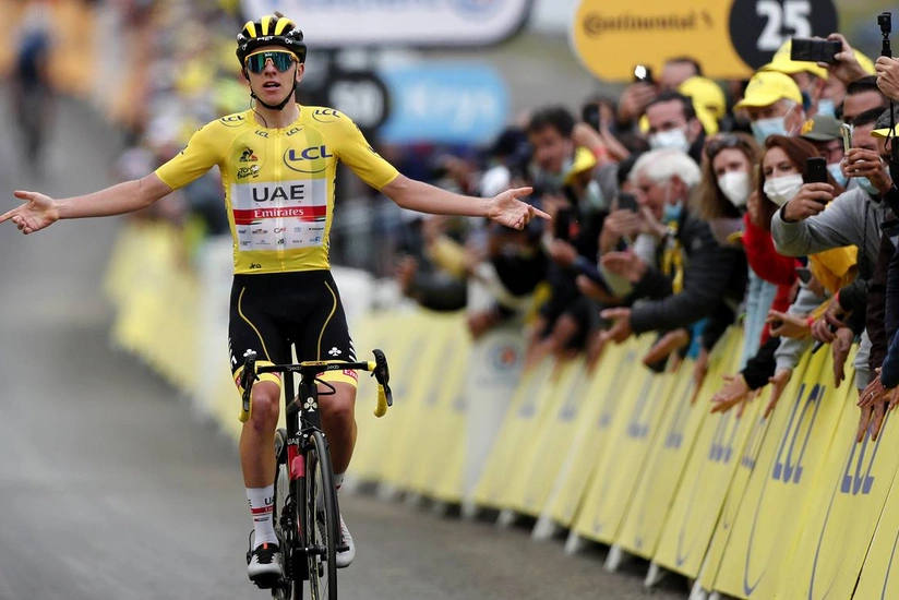 Словенский велогонщик выиграл 18-й этап Тур де Франс