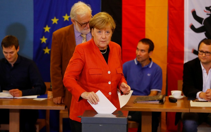 Exit poll unveils first results of Germany parliamentary election