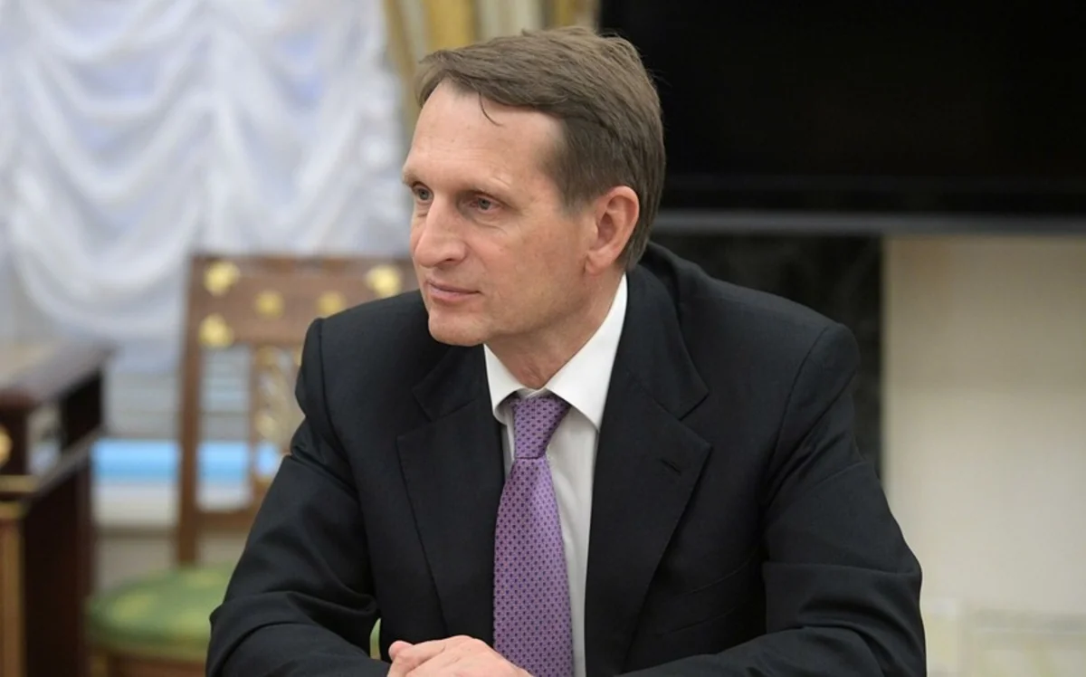 Sergey Narışkin Azərbaycan Prezidentini təbrik edib