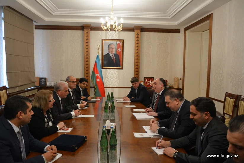 Elmar Məmmədyarov Misirin Cənubi Sinay Vilayətinin qubernatoru ilə görüşüb