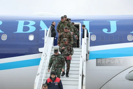 Azərbaycanın Türkiyədə olan çevik xilasetmə qüvvələrinin növbəti qrupu Vətənə dönüb - YENİLƏNİB