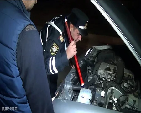 DYP Mingəçevirdə reyd keçirib, 100-dən çox sürücü saxlanılıb - FOTO - VİDEO
