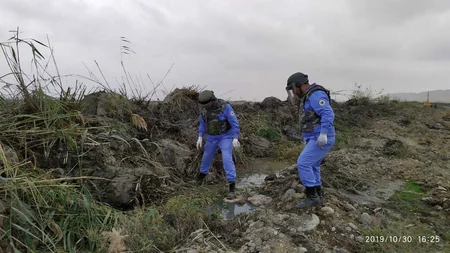 Abşeronda 82 mm-lik top mərmisi aşkarlanıb - FOTO