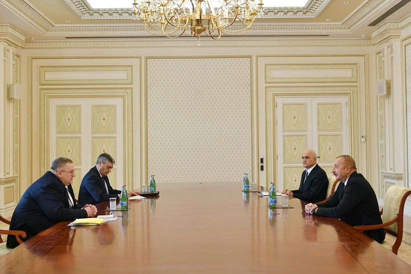 President Ilham Aliyev receives Russian deputy PM