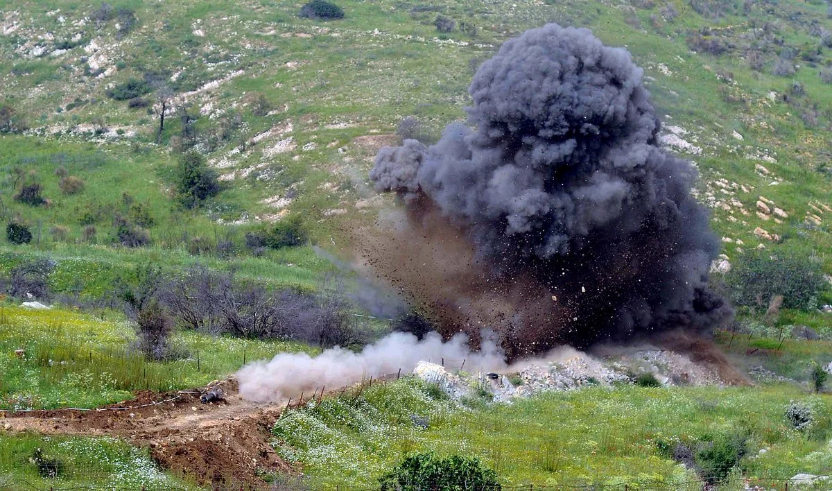 Azerbaijani army vehicle hits mine on border with Armenia