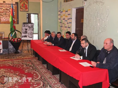 Qardabanidə 20 Yanvar şəhidinin xatirəsi yad edilib - FOTO